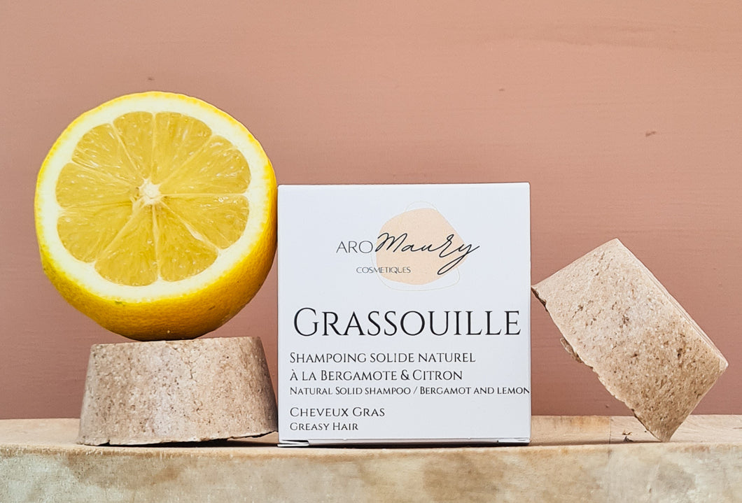 Grassouille  |  Shampoing solide cheveux gras