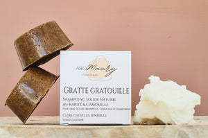 Gratte Gratouille  |  Shampoing solide cuir chevelu sensible